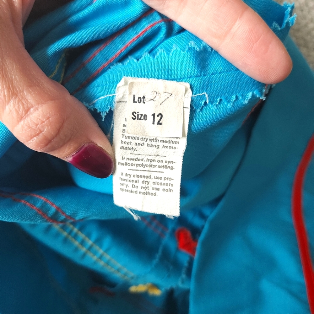 Vintage 80s does 50s Dress- Size Medium - Picture 5 of 6